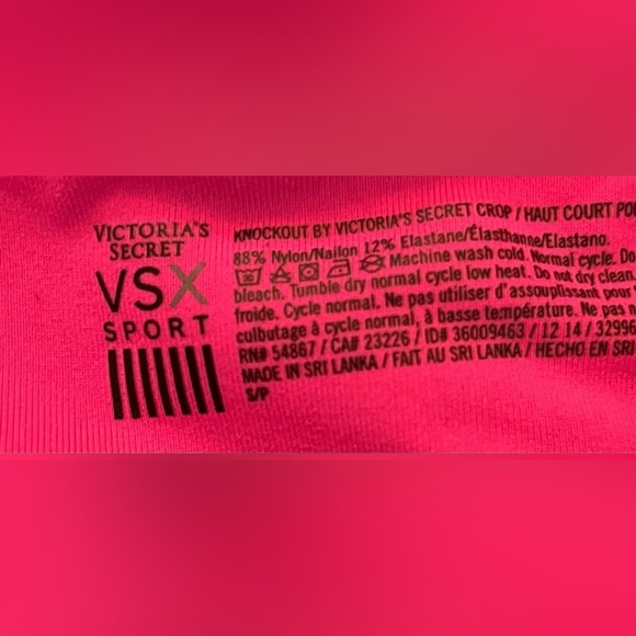 Victoria’s secret VSX cropped leggings bundle 4 pairs Sz Small activewear - Picture 4 of 14